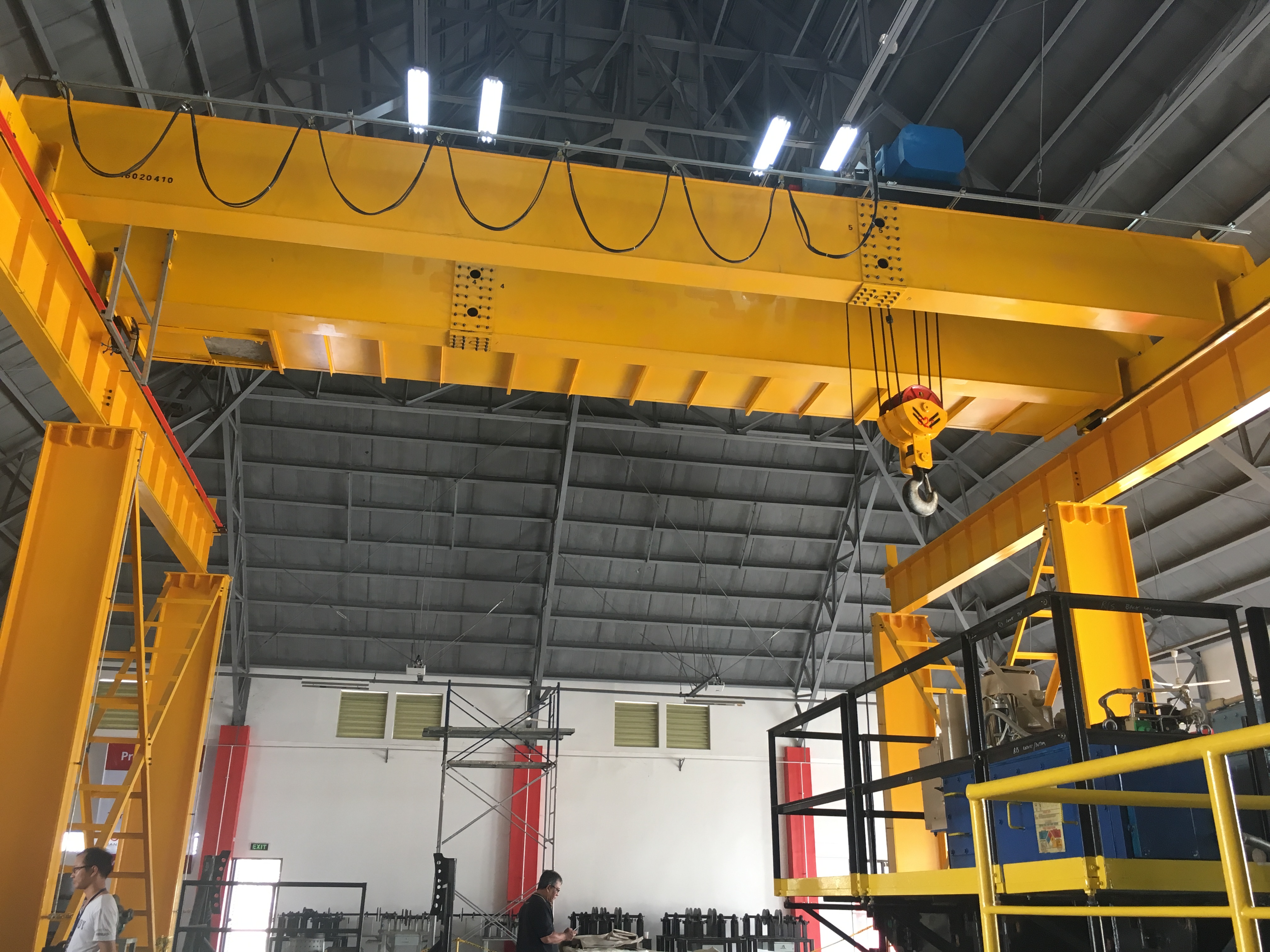 Lh Double Girder Overhead Crane - Eot Crane, Gantry Crane,electric Hoist